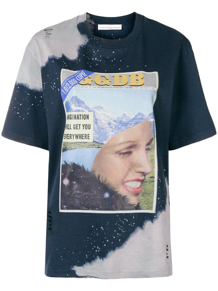 Golden Goose Deluxe Brand Imagination T-shirt - Blue