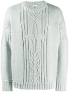 Stone Island Ribbed Sweatshirt - Blue