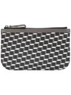 Pierre Hardy Cube Perspective Printed Clutch - Black
