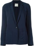 Forte Forte Single Button Blazer, Women's, Size: Iii, Blue, Viscose/cotton/cupro