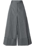 A.w.a.k.e. Tailored Bermuda Skirt - Grey