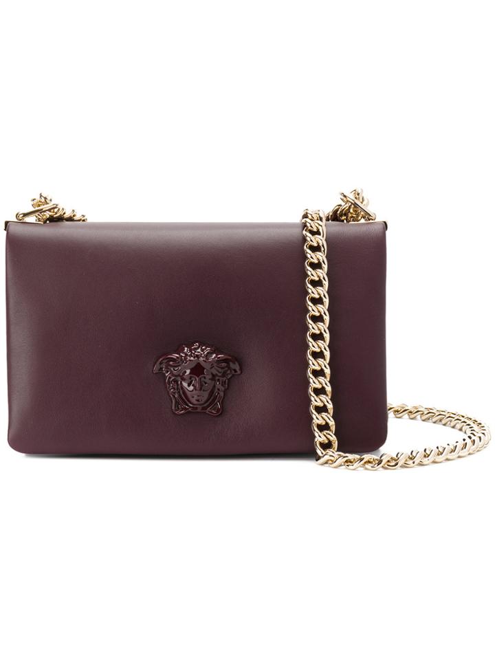 Versace Medusa Shoulder Bag - Pink & Purple