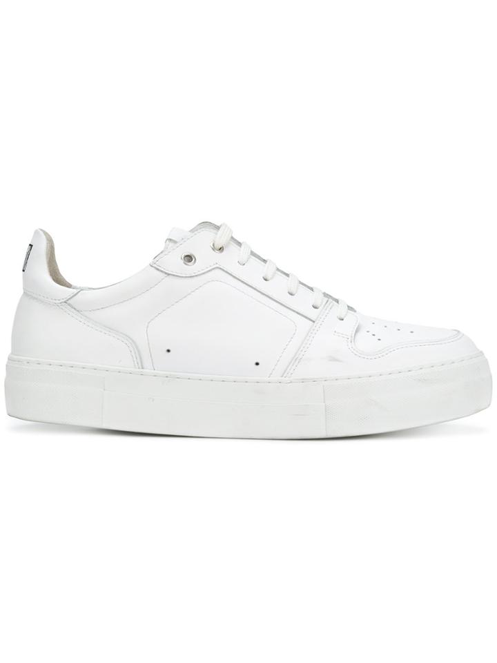 Ami Alexandre Mattiussi Low Top Trainers With High Sole - White