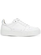 Ami Alexandre Mattiussi Low Top Trainers With High Sole - White