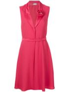 Lanvin Rosette Detail Dress - Pink