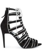 Pierre Hardy Strap High Heeled Sandals - Black