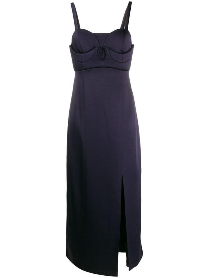 Jil Sander Sweetheart Midi Dress - Blue