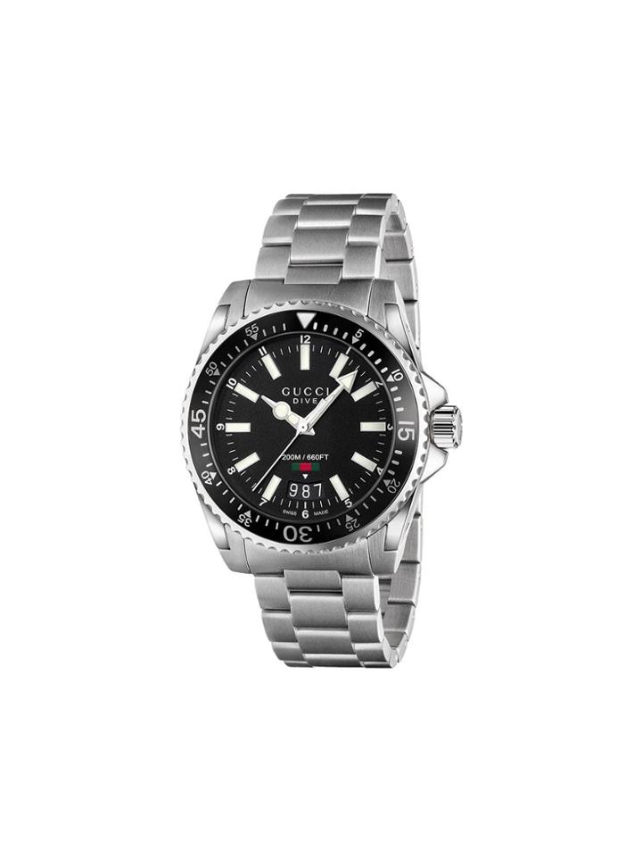Gucci Gucci Dive Watch, 40mm - Silver