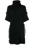 Blugirl Short-sleeve Knitted Sweater - Black
