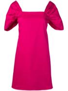 Theory Draped Sleeve Dress - Pink