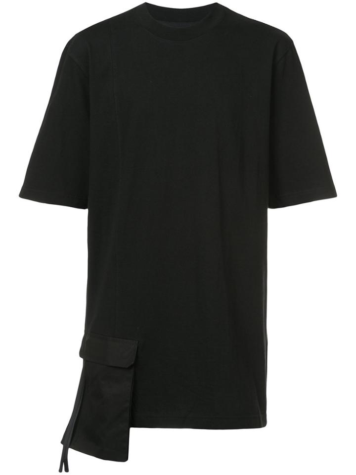 D.gnak Front Pocket T-shirt - Black