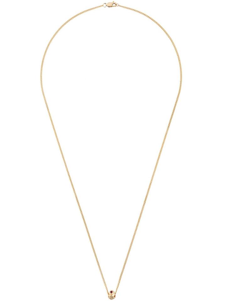 Alice Waese Baby Head Pendant - Metallic