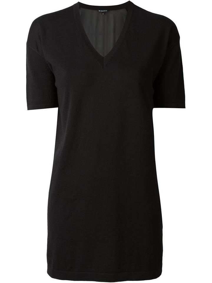 Ann Demeulemeester V Neck Knit Top