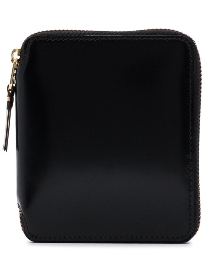 Comme Des Garçons Wallet Sa2100mi Mirror Inside Wallet - Black
