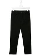 Dondup Kids Teen Slim-fit Denim Trousers - Black