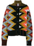 M Missoni All-over Pattern Cardigan - Brown