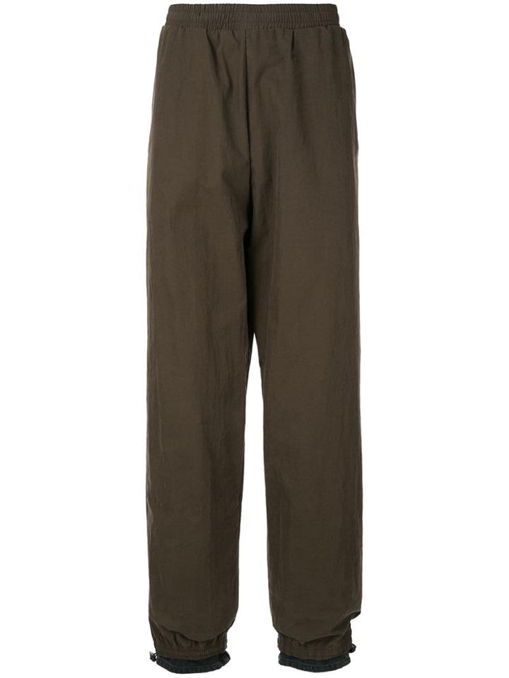 Y / Project Poplin Sweatpants - Green