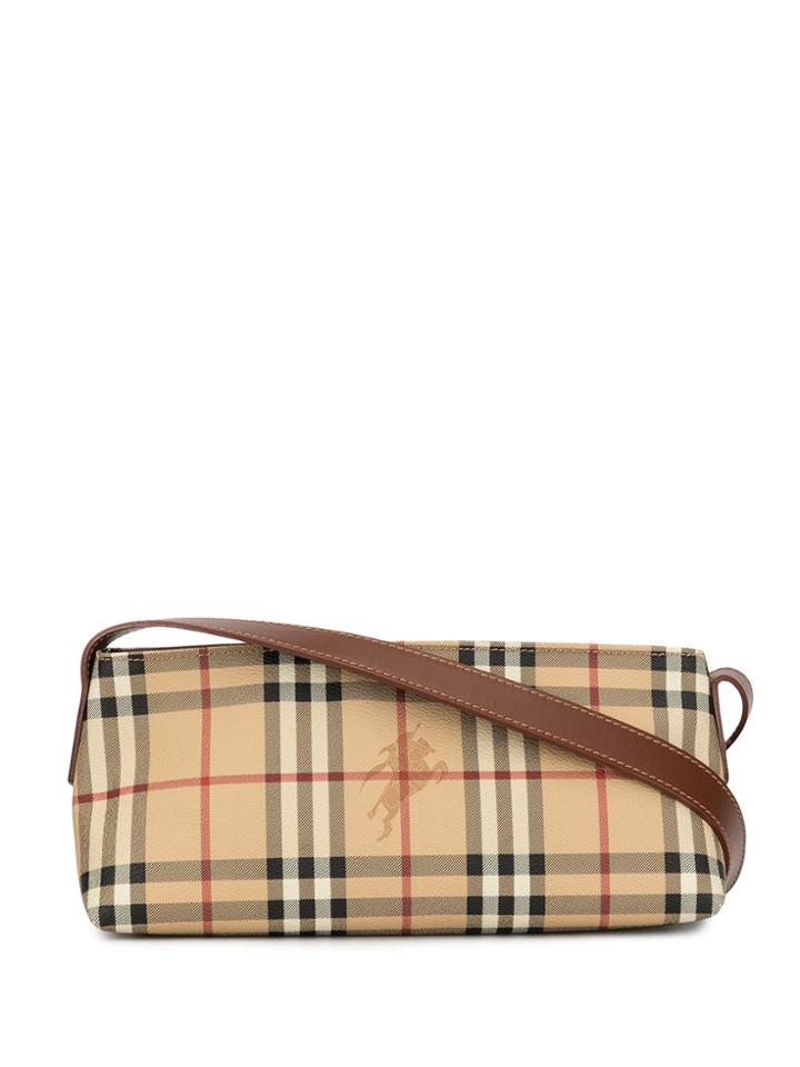 Burberry Pre-owned Nova Check Shoulder Bag - Brown