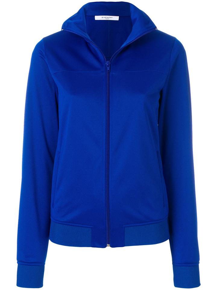 Givenchy High Collar Jacket - Blue