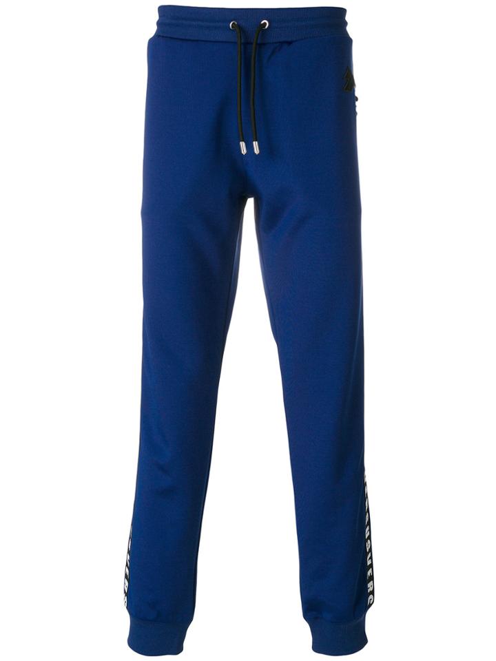 Versus Logo Band Jogging Pants - Blue