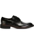Eleventy Classic Derby Shoes, Men's, Size: 41, Black, Leather/rubber
