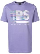Ps By Paul Smith Logo Print T-shirt - Purple