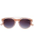 Ep0khe - Anteka Sunglasses - Unisex - Acrylic - One Size, Yellow/orange, Acrylic