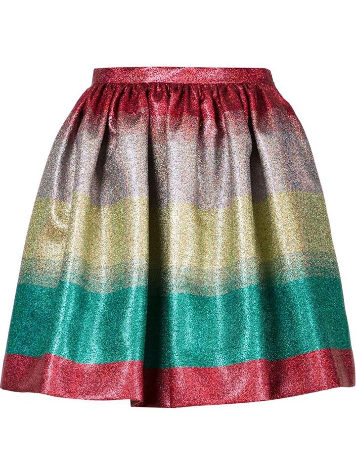 Marco De Vincenzo Flared Mini Skirt