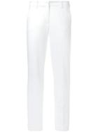 P.a.r.o.s.h. Candela Trousers, Women's, White, Cotton/spandex/elastane
