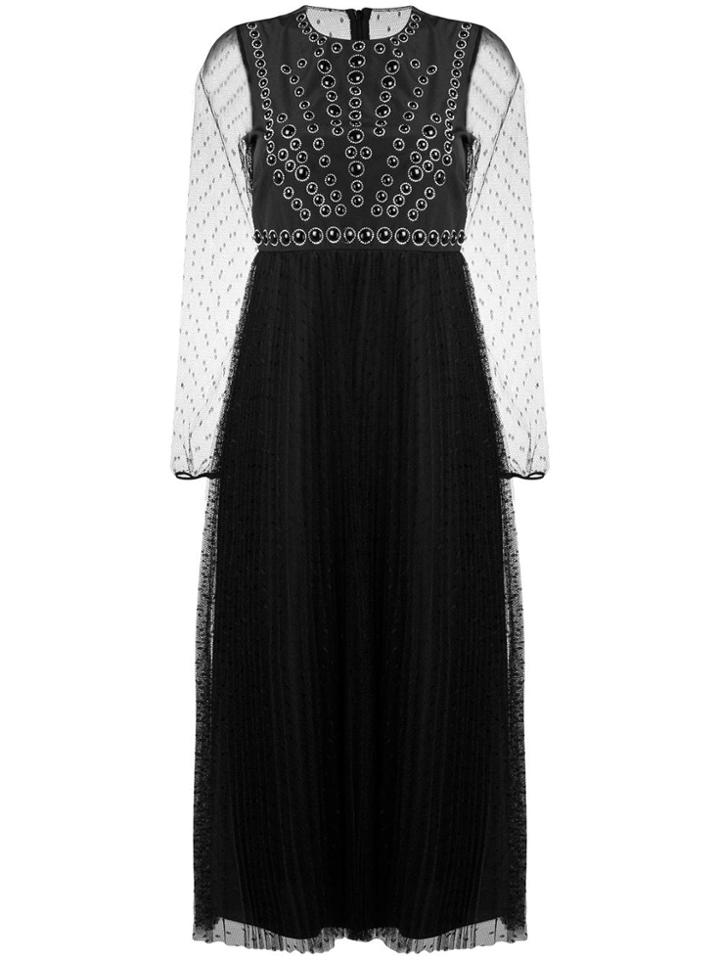Red Valentino Red Valentino Qr0va7q342w 0no - Black