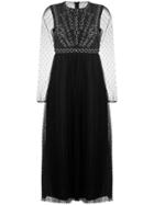 Red Valentino Red Valentino Qr0va7q342w 0no - Black