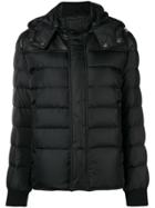 Saint Laurent Hooded Puffer Jacket - Black