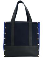 Sacai Panelled Tote Bag - Blue
