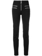 Diesel Zip-embellished Skinny Trousers - Black