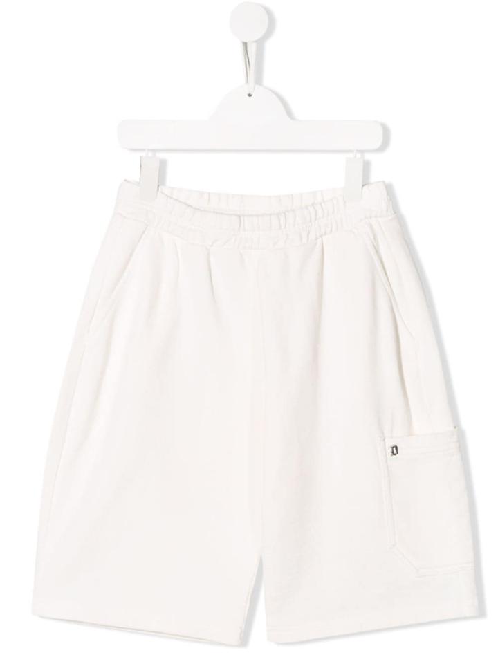 Dondup Kids Short Track Shorts - White