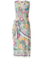 Altuzarra Silk Sade Dress - Multicolour