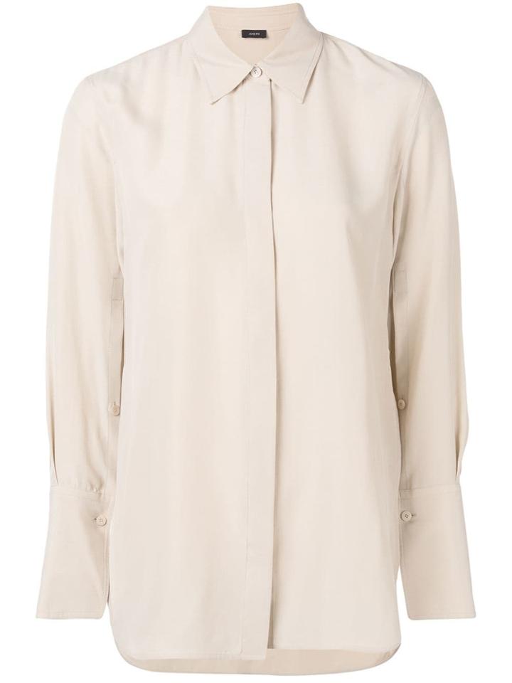 Joseph Loose Fit Blouse - Neutrals