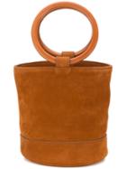 Simon Miller Bonsai Bucket Bag, Women's, Brown, Suede/wood