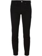 Diesel Black Gold Cropped Skinny Jeans, Women's, Size: 28, Cotton/polyester/spandex/elastane