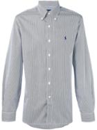Polo Ralph Lauren Striped Shirt, Men's, Size: 16 1/2, Black, Cotton