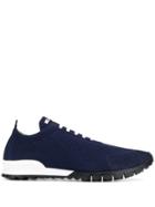 Kiton Lace-up Sneakers - Blue