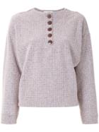 Framed Wool Sweater - Pink