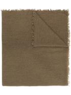 Faliero Sarti Plains Scarf - Brown