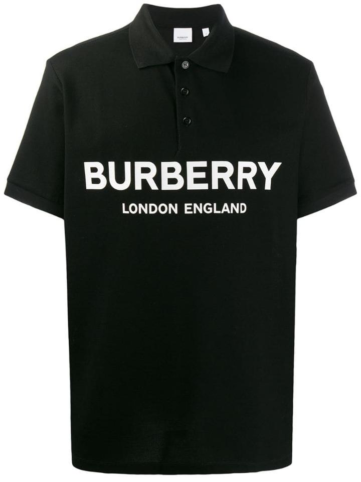 Burberry Oversized Logo T-shirt - Black