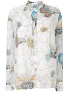See By Chloé Floral Print Shirt - White