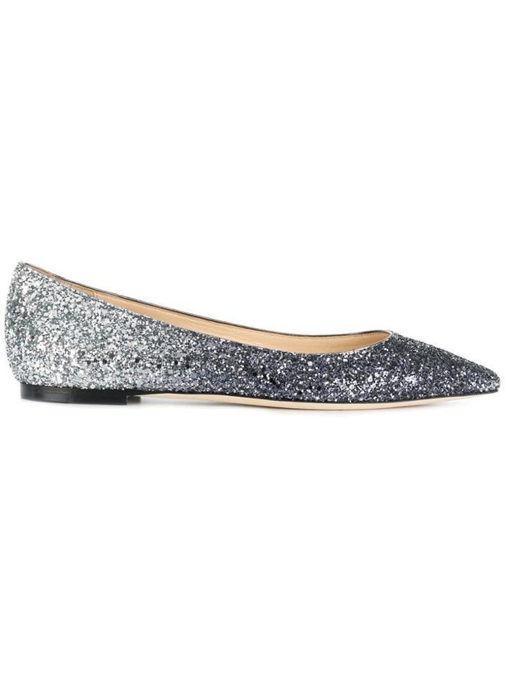 Jimmy Choo Romy Ballerina Shoes - Blue