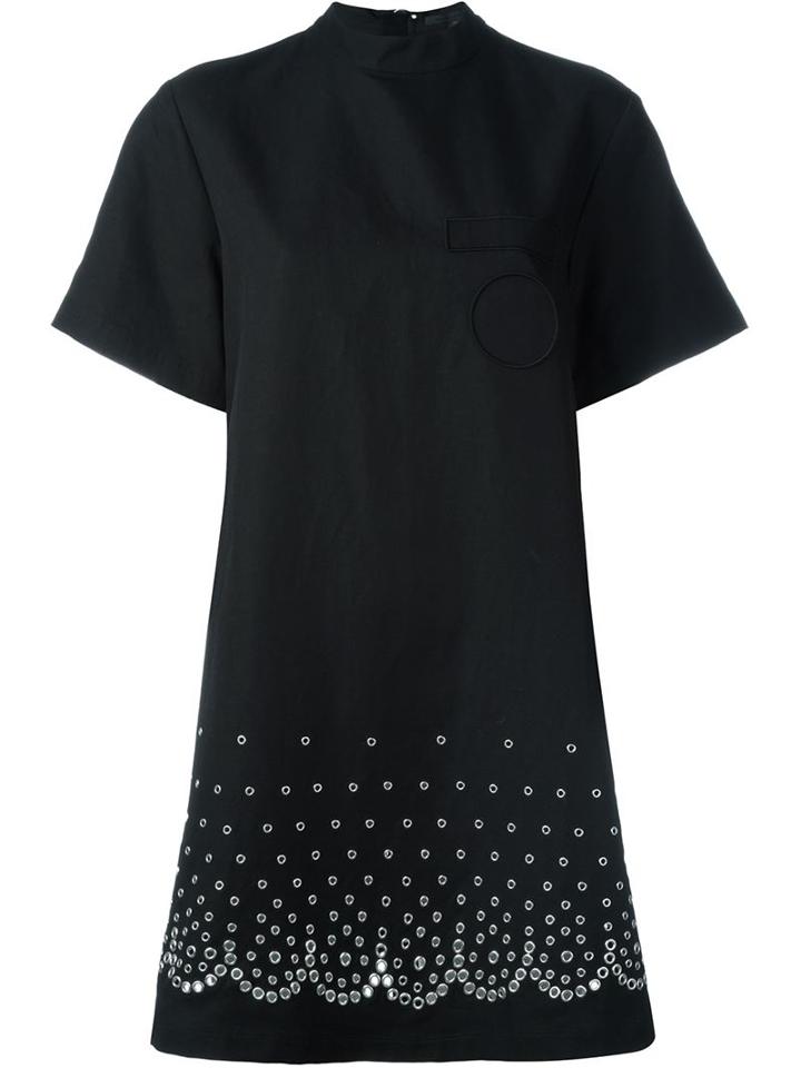Alexander Wang Eyeylet Embellished Dress