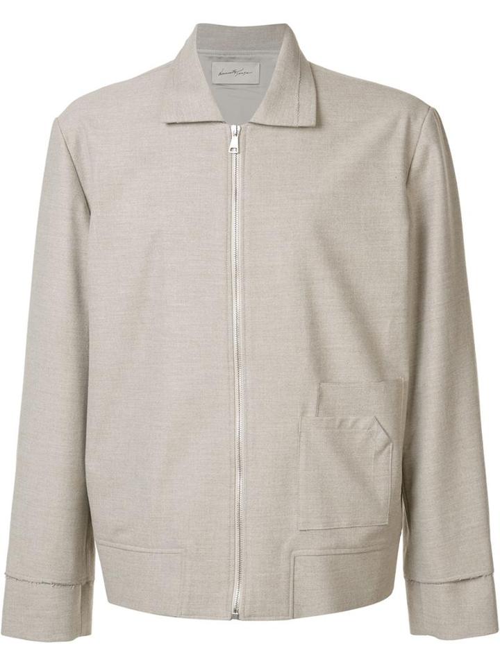Ne. Sense 'seth' Jacket, Men's, Size: Medium, Nude/neutrals, Polyester/rayon/wool