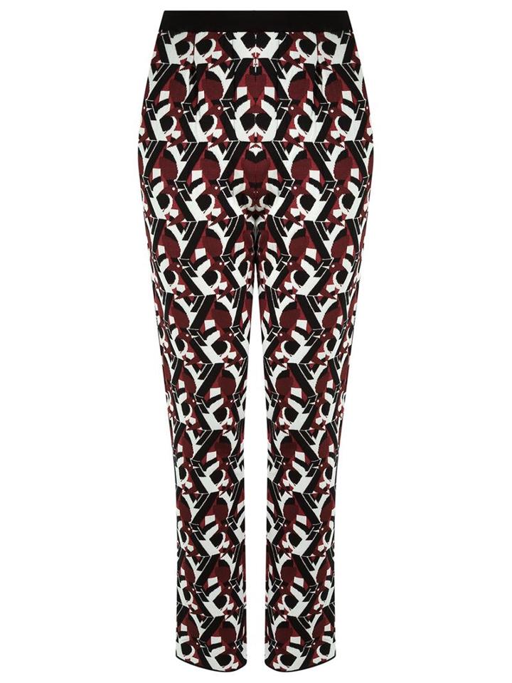 Gig Calça Cenoura Jakar Bi, Women's, Size: G, Red, Polyamide/viscose