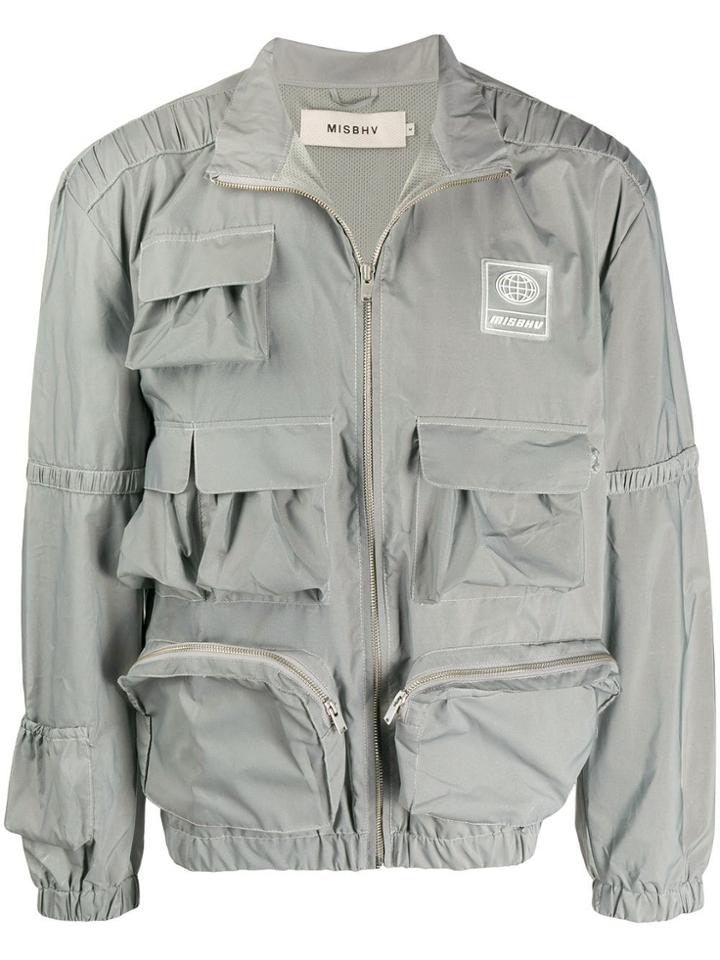 Misbhv Multi Pocket Jacket - Silver